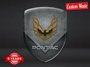Pontiac Adesivi Lunotto Auto Racing Lusso Regolabili